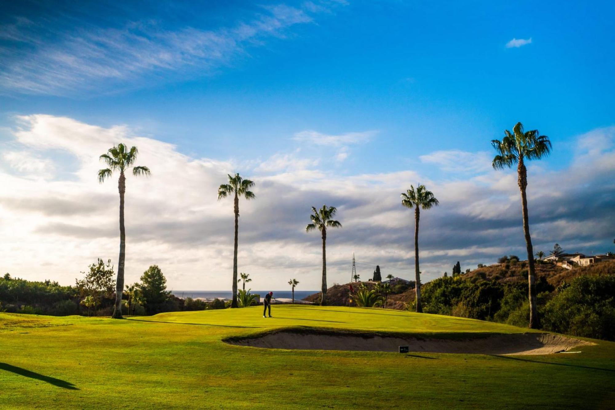 Ferienwohnung Golf En Baviera Con Vistas Al Mar Caleta De Velez Exterior foto